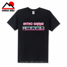 Load image into Gallery viewer, 2019 Remix PS4-PS1 XBOX Game Short Sleeve T Shirt Retro Gamer T Shirt Gaming Admin Pc Fun Shirt Grandfather Opa Geek Nerd Freak