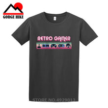 Load image into Gallery viewer, 2019 Remix PS4-PS1 XBOX Game Short Sleeve T Shirt Retro Gamer T Shirt Gaming Admin Pc Fun Shirt Grandfather Opa Geek Nerd Freak